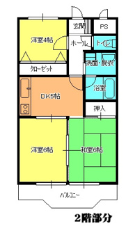 【間取り】 | エクセピア東毛呂