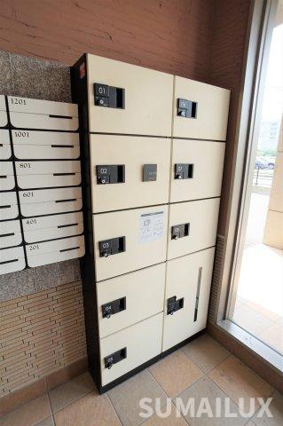 熊本市南区田井島１丁目の賃貸マンションのロビー