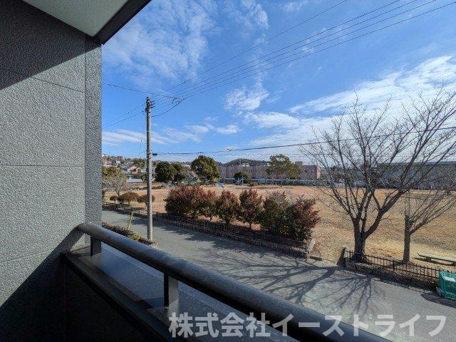 【新築戸建】　いわき市泉玉露1丁目1期　全3棟の展望|3号棟写真　インナーバルコニーからの眺望です