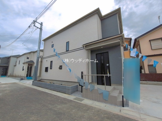 春日部市大枝　新築一戸建て　E号棟の外観