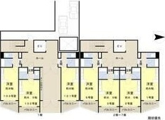 シャトレーヌ北島の間取り