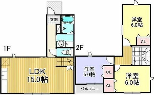 ラパン　　刈谷市近郊の賃貸はクラスホーム刈谷店の間取り
