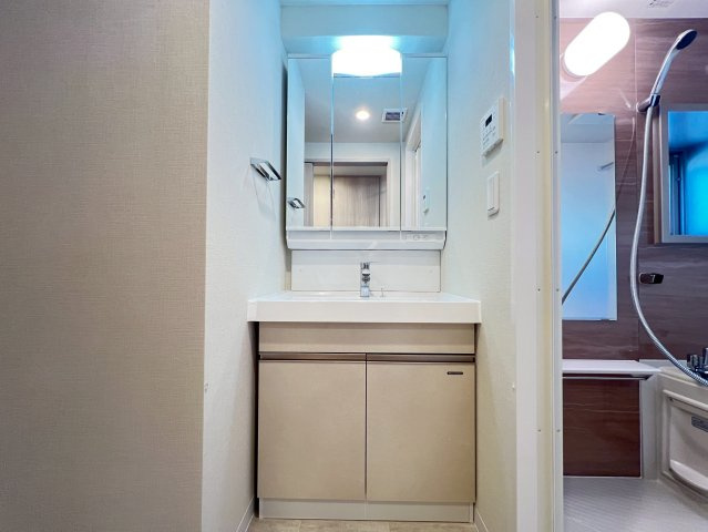 ミラージュパレス本町Departの独立洗面台