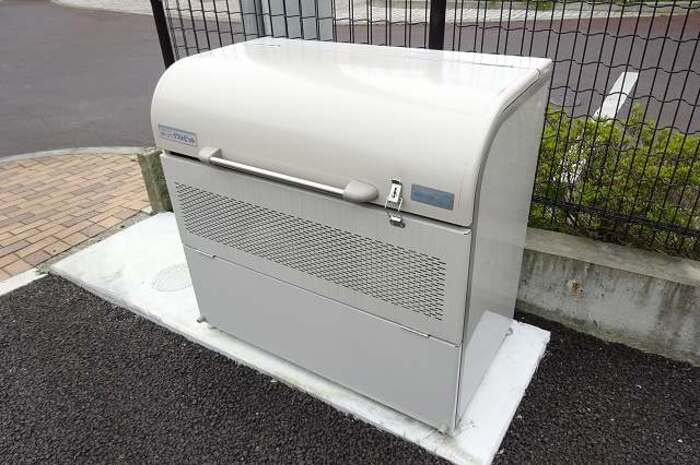 リヴェール見和のその他共用部分|ゴミ置き場です