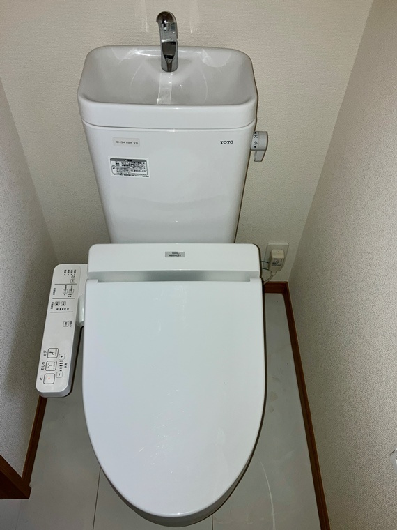 馬橋戸建のトイレ