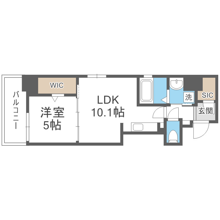 ミラージュパレス本町Departの間取り