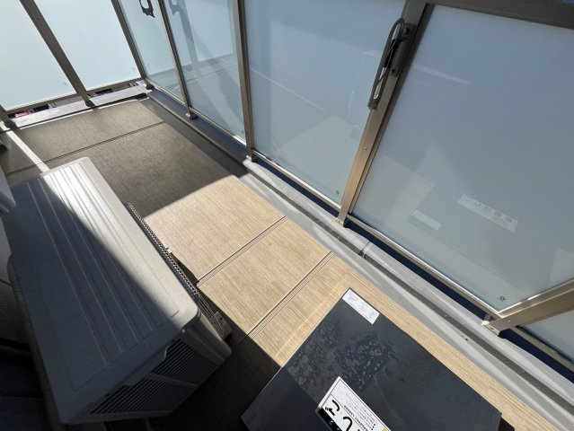 グランリベレ明石のバルコニー