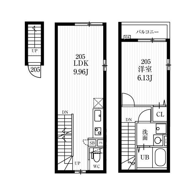 ミハス成増の間取り