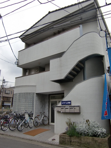 レジデンス河野の外観|鵜の木駅徒歩7分