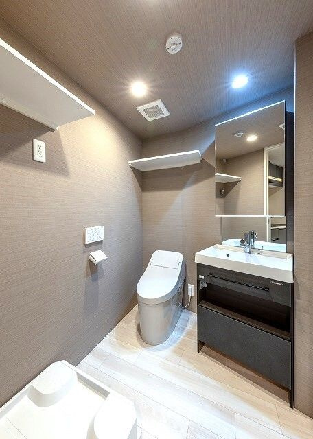 福岡市早良区城西１丁目の賃貸マンションの洗面所