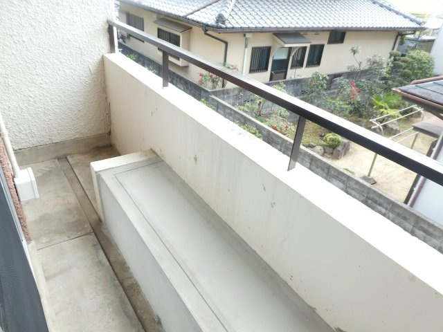 中州テラスハウスのバルコニー