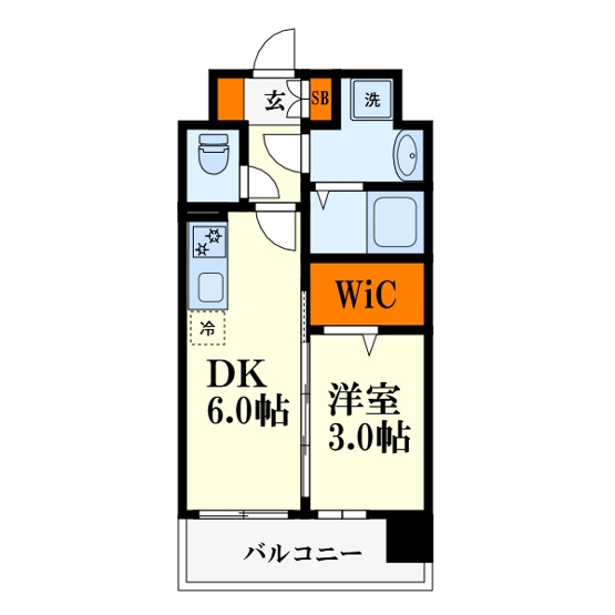 【間取り】 | プレサンス東淀川駅前プローシェ