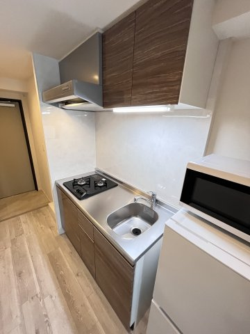 大阪市都島区網島町の賃貸マンションのキッチン
