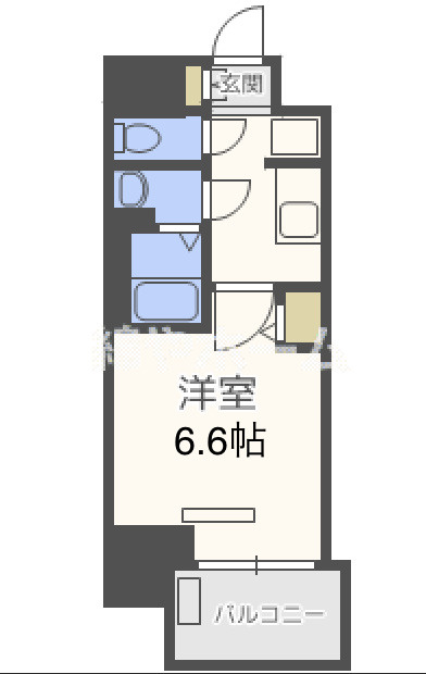 ファステート大阪城東グリッジの間取り