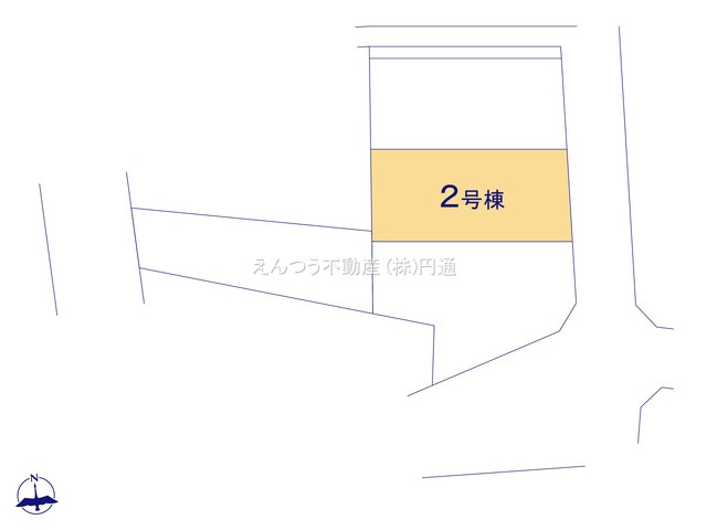 大当郎5期4棟の区画図