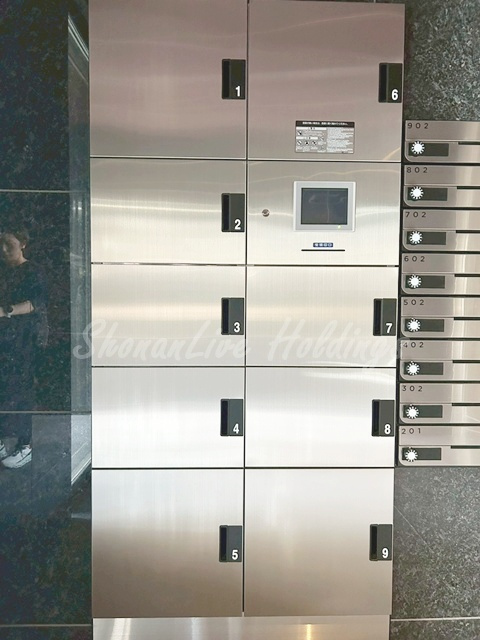 平塚市明石町の賃貸マンションのその他共用部分|宅配ボックス完備