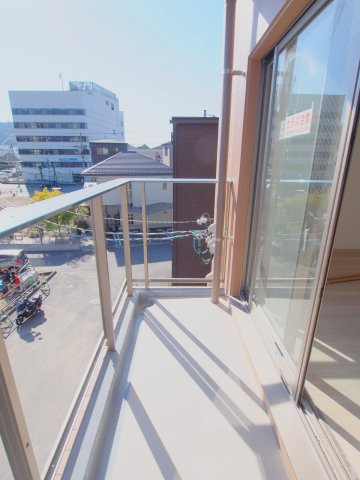 ＴＮコーポ向洋駅前のバルコニー