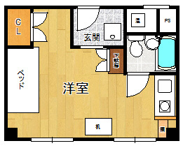 エルマーナ香枦園の間取り