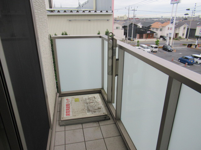 シャーメゾン茜のバルコニー