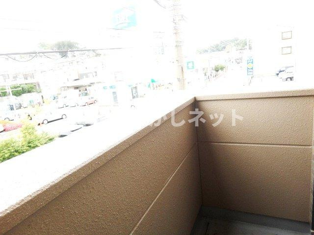 サンフォレスタ２番館【おとり物件なし】#学生・社会人にオススメ！初期費用分割払いOK！のバルコニー|北西側ベランダ