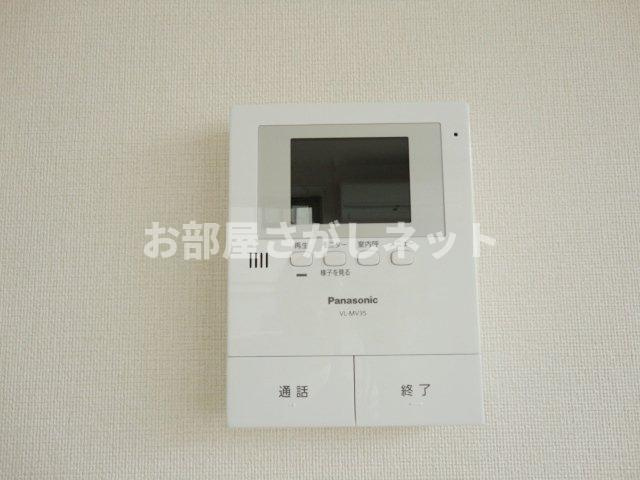 サンフォレスタ２番館【おとり物件なし】#学生・社会人にオススメ！初期費用分割払いOK！のセキュリティ|カメラ付きインターホン