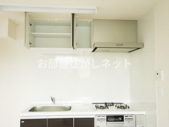 サンフォレスタ２番館【おとり物件なし】#学生・社会人にオススメ！初期費用分割払いOK！のキッチン|キッチン上部