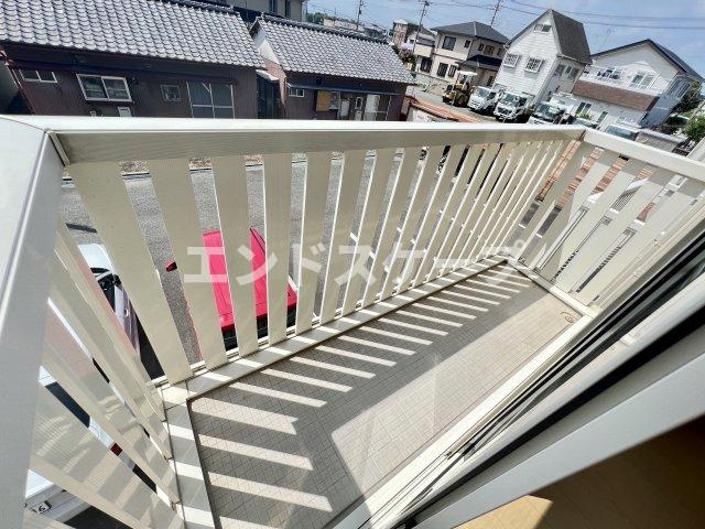 ハピネスヒルのバルコニー|高崎、前橋エリアのお部屋探しはエンドスケープまで！お客様の理想お聞かせ下さい♪