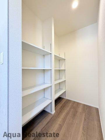 丸亀市川西町南の新築一戸建の収納|専用の収納スペースです
