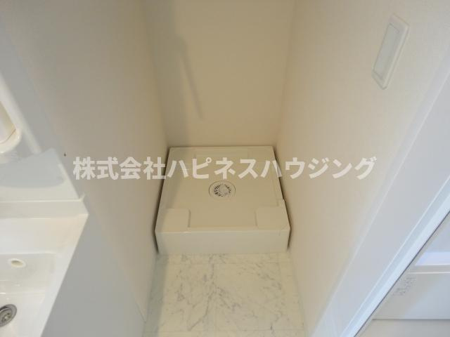 La glycineの洗面所|洗濯機置場