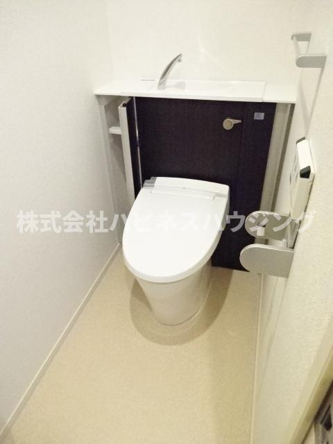 リベラ　サンリット　カーサのトイレ