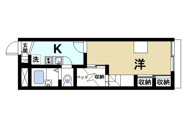 レオパレス大徳Ｃの間取り