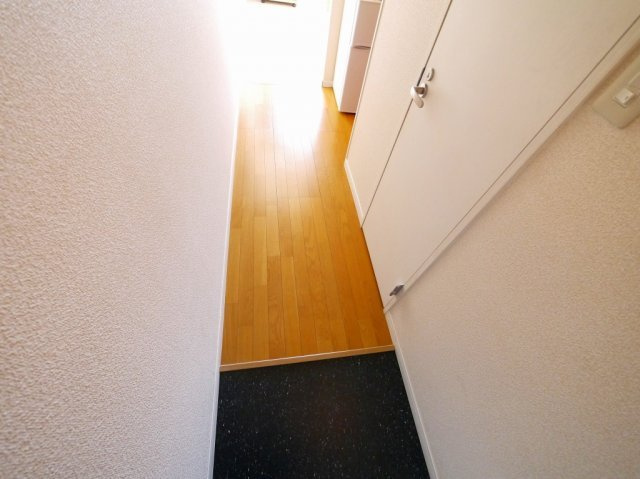 レオパレス奈良東の玄関|明るい玄関です