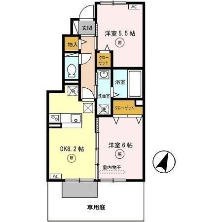 キャンフルローレルの間取り