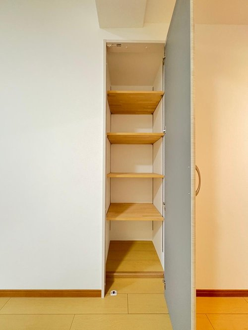 エクレール豊春Ⅲの収納|専用の収納スペースです