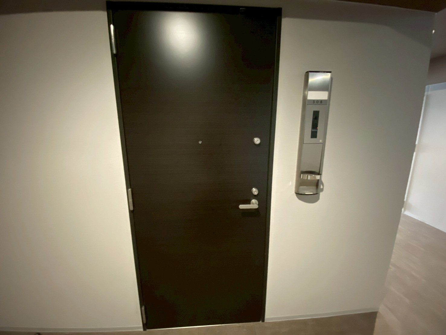 カスタリア西船橋Ⅱの玄関