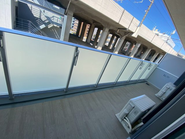 カスタリア西船橋Ⅱのバルコニー