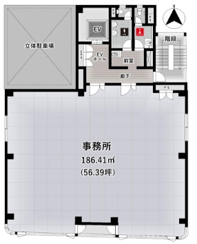 船越センタービルの間取り