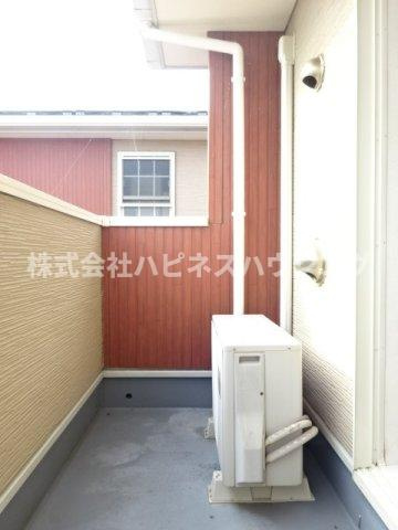 カーサ大井Ｃのバルコニー