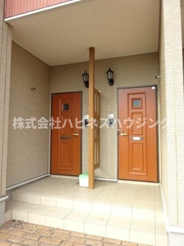 カーサ大井Ｃのエントランス