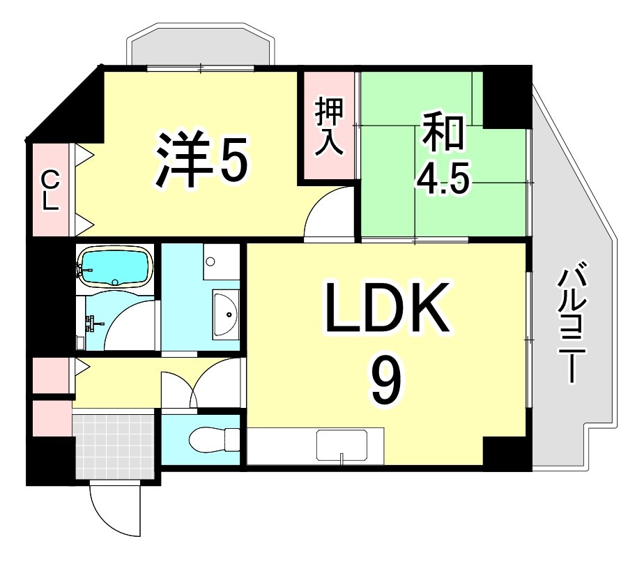 ブリックブロックの間取り