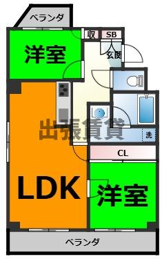 仲介手数料0円！！ ダイアパレス庄内通