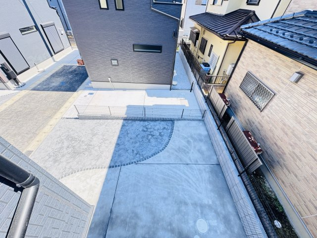 松戸市新作新築戸建【上本郷小学校：9分】の展望|バルコニーより東側眺望