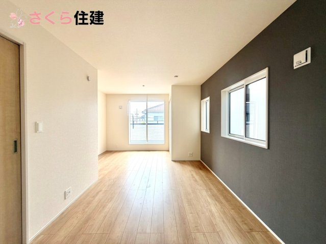 ブルーミングガーデン住吉町　3号棟の寝室|各部屋に収納あります！間仕切り可能な設計！将来の家族構成の変化に対応可能！