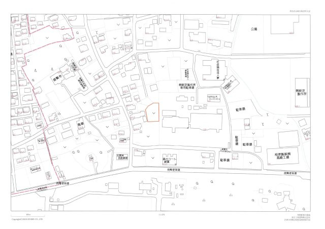 高崎市綿貫町売地(1区画)の地図
