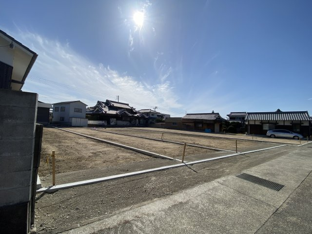 伊予郡松前町大間２区画　①➃号地の外観