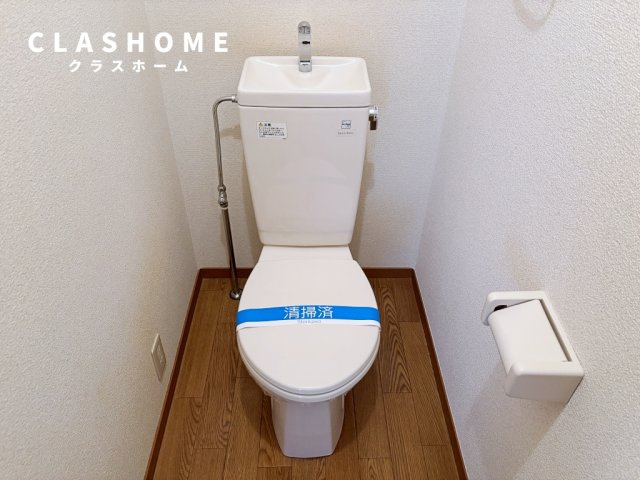サンビレッヂさくら　B　　刈谷市近郊の賃貸はクラスホームのトイレ|同物件の別部屋になります。