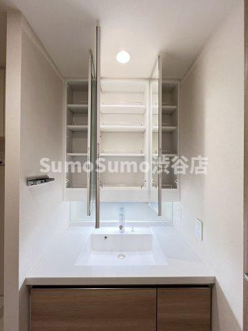 目黒第一マンションズの洗面所