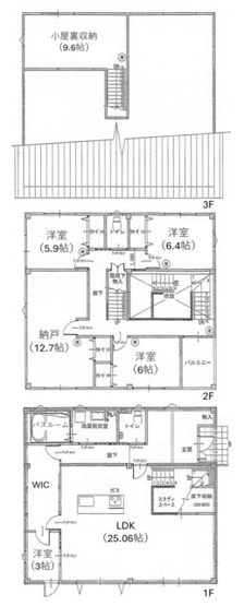【間取り】 | 掛川市初馬戸建住宅