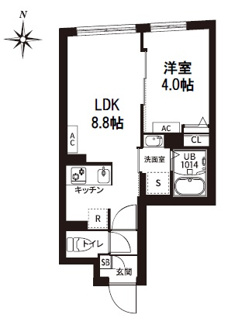 【間取り】 | レピュア旗の台レジデンス