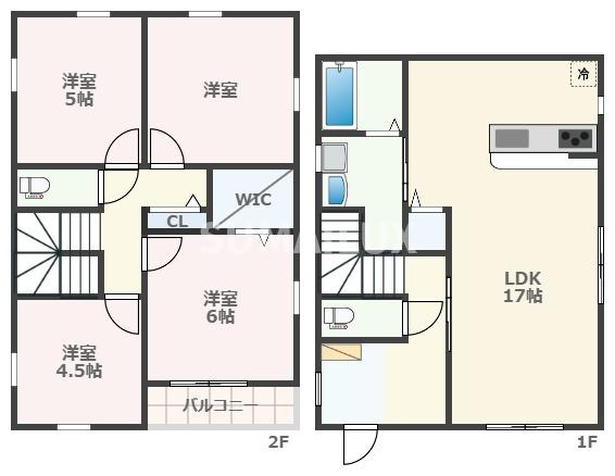 セントラル出水の間取り